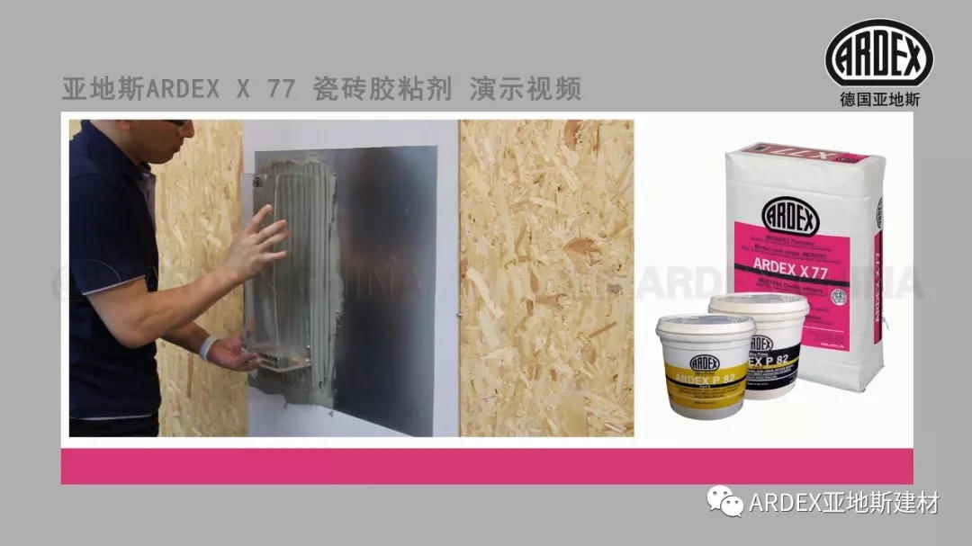 ARDEX X 77：抗過這一波，世間皆誠服